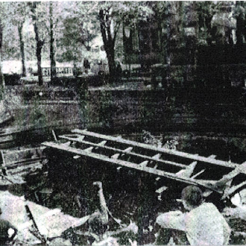 Ausbau der Drehscheibe 2