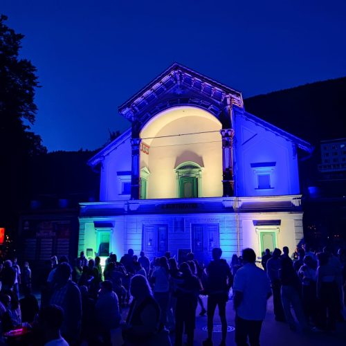 Enzbeleuchtung Abend