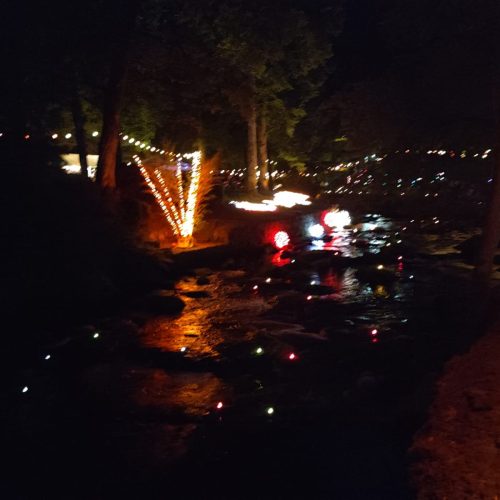 Enzbeleuchtung Lichter
